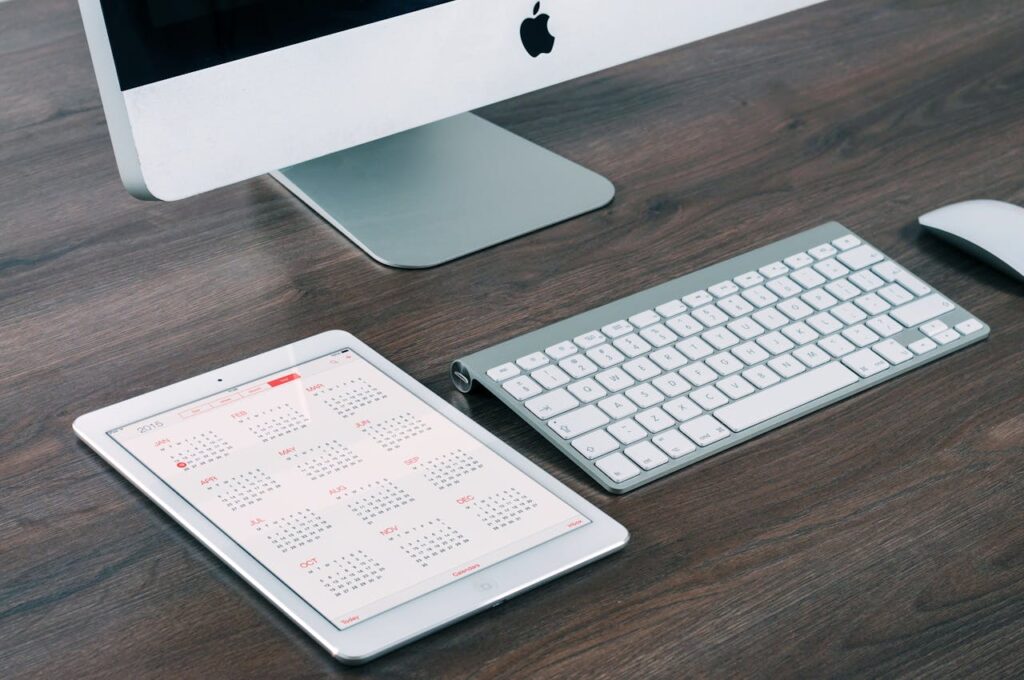 kalender op tab